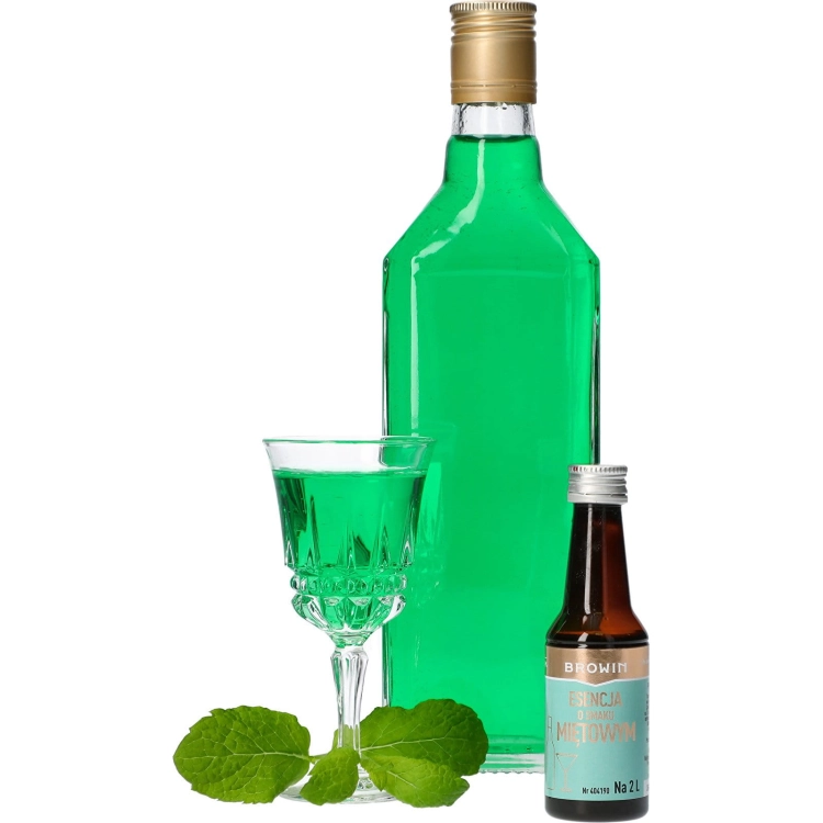 Zaprawka do alkoholu Likier Miętowy 40ml na 2l